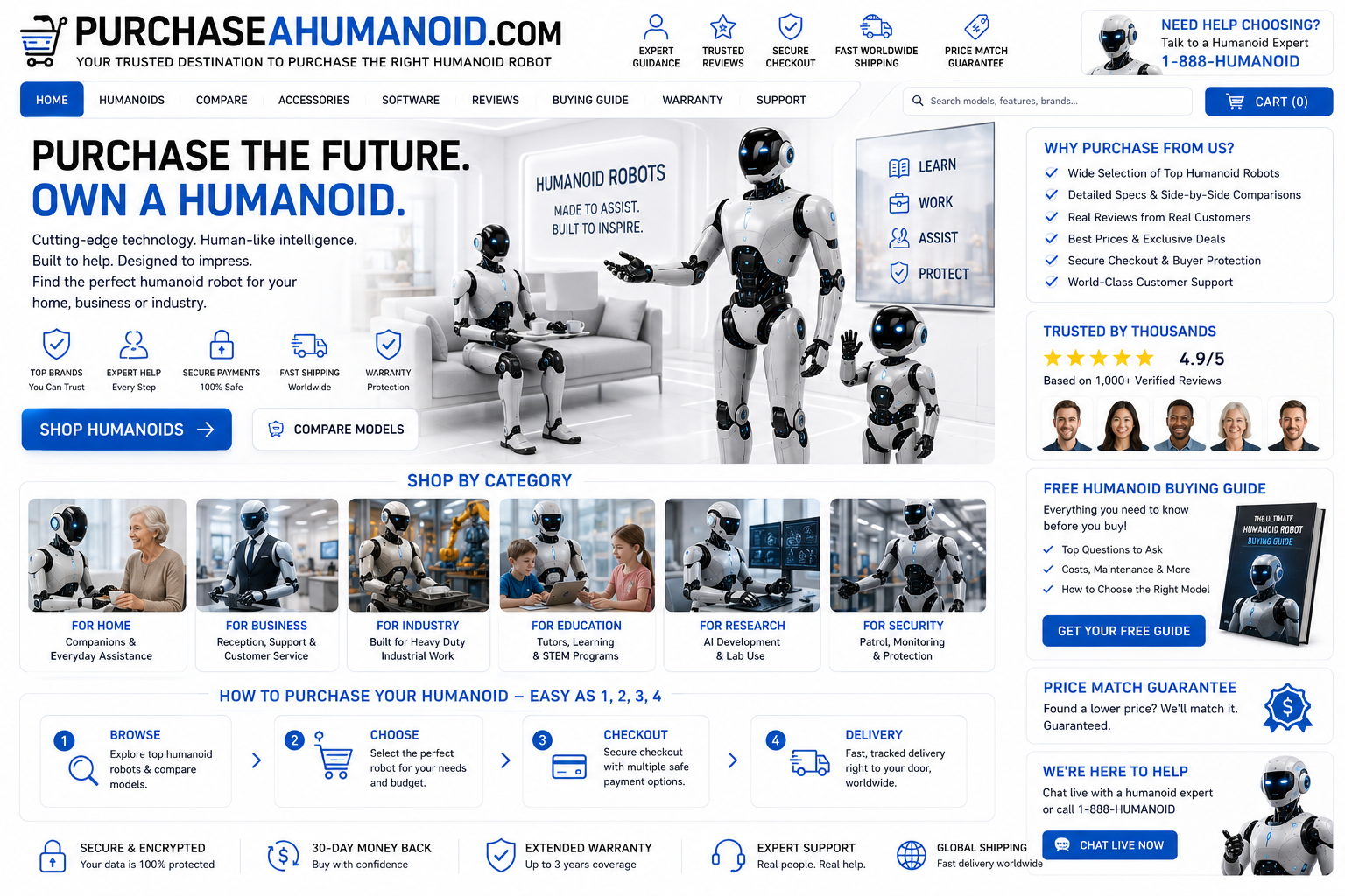purchaseahumanoid.com
